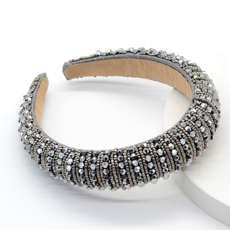 Fashion Bling Headband Silver