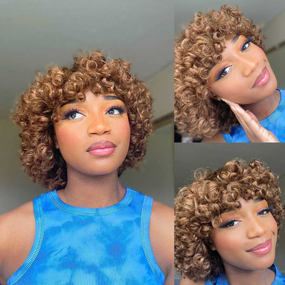 Hot Beauty Hair Super Double Draw Rose Curl Wig