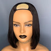 Hot Beauty Hair Quick Install U-Part Bob Wig Easy Manage & Convenient(Get Free Clip In Set)